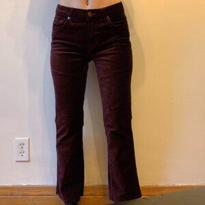 7 For All Mankind velvet pant